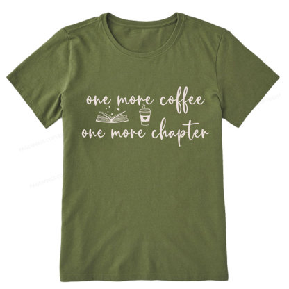 Pagewing Just One More Coffee and Books Unisex Classic T-shirt