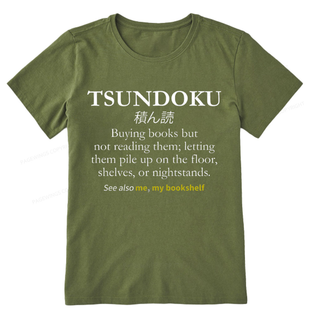 Pagewings Tsundoku Reader Unisex Classic T-shirt