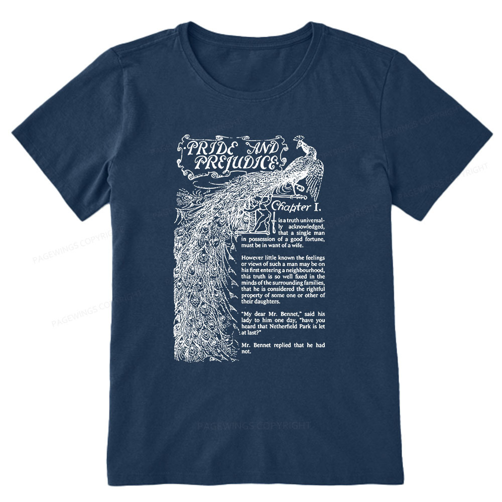 Pagewings Pride and Prejudice Unisex Classic T-shirt