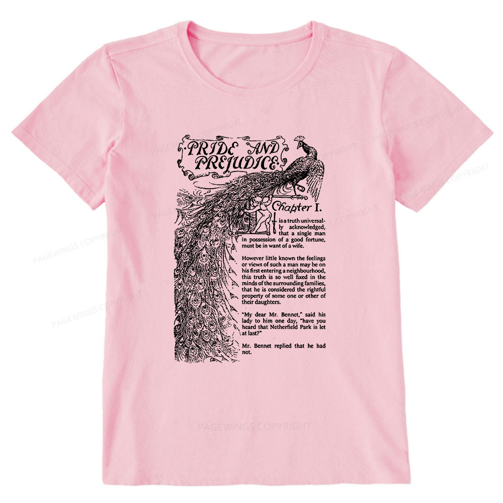Pagewings Pride and Prejudice Unisex Classic T-shirt