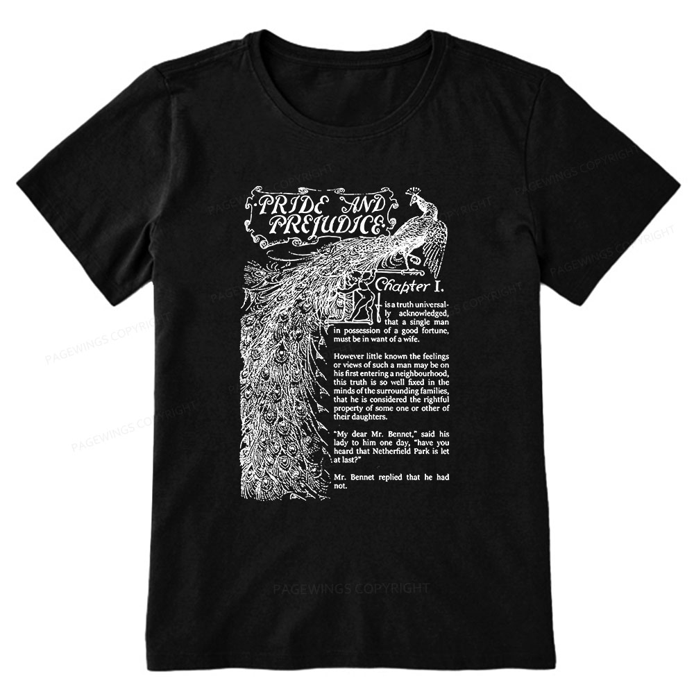 Pagewings Pride and Prejudice Unisex Classic T-shirt