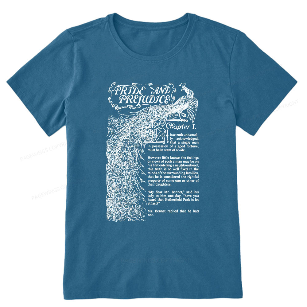 Pagewings Pride and Prejudice Unisex Classic T-shirt