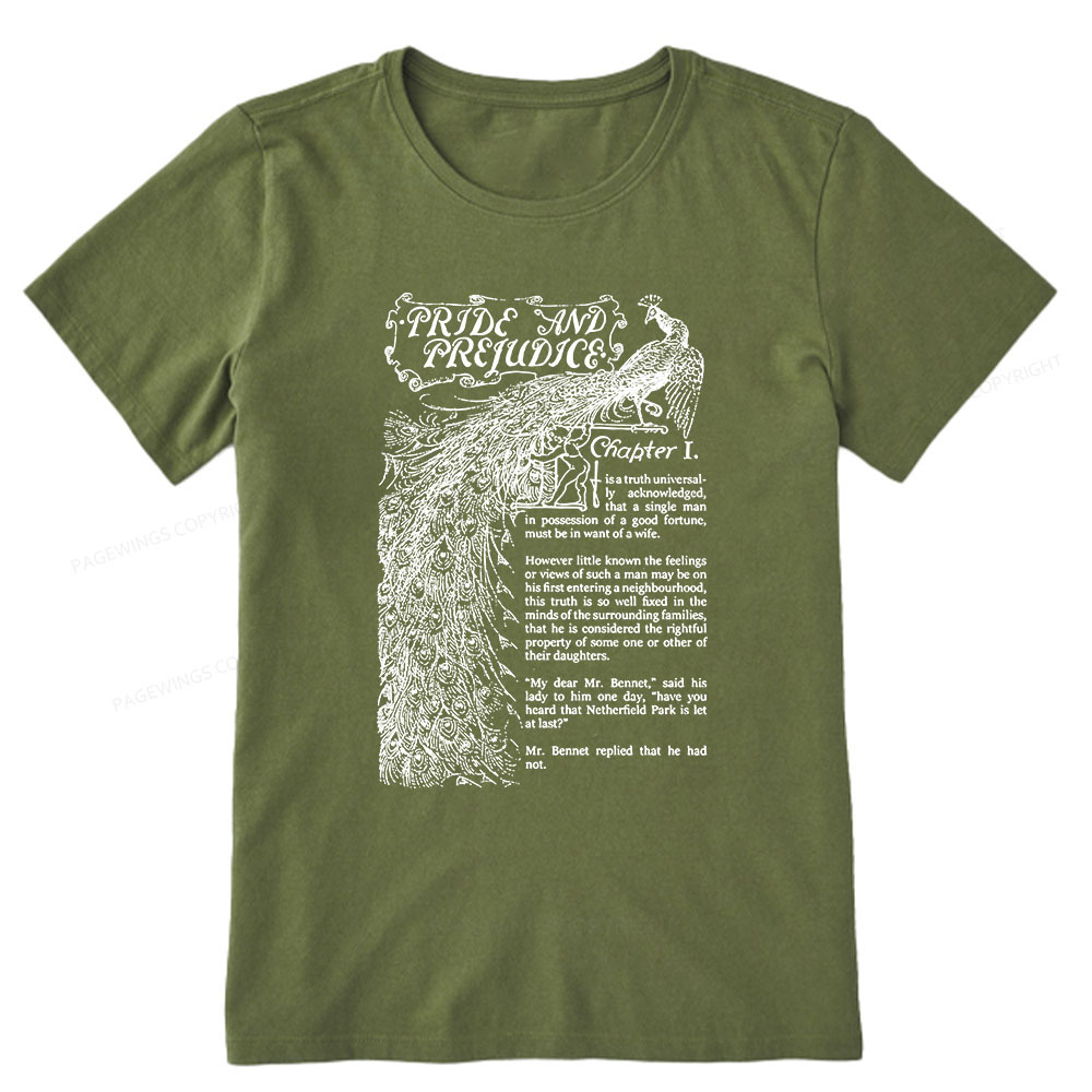 Pagewings Pride and Prejudice Unisex Classic T-shirt