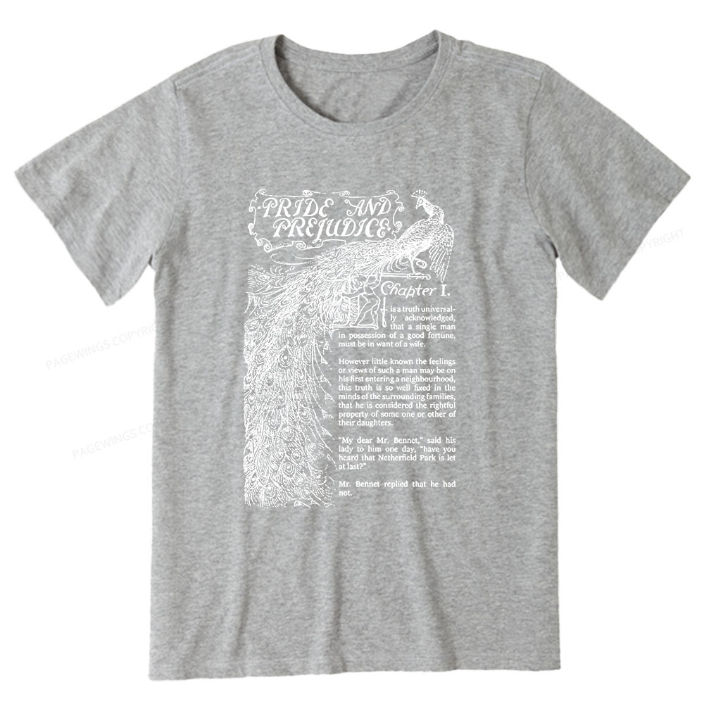 Pagewings Pride and Prejudice Unisex Classic T-shirt