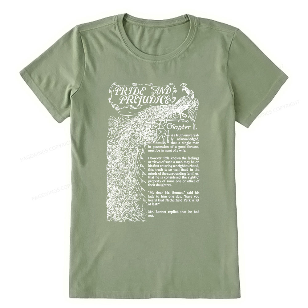 Pagewings Pride and Prejudice Unisex Classic T-shirt