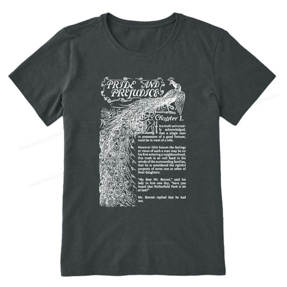 Pagewings Pride and Prejudice Unisex Classic T-shirt