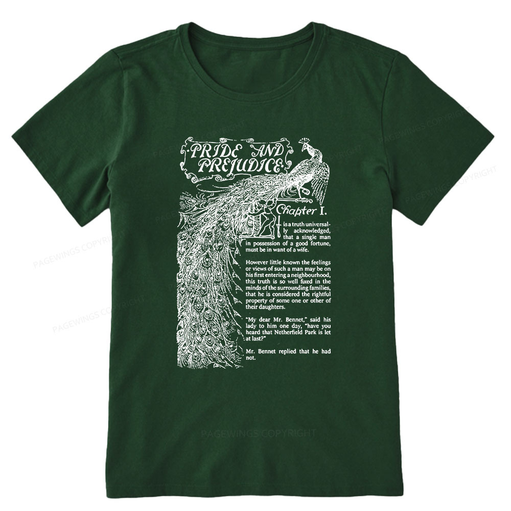 Pagewings Pride and Prejudice Unisex Classic T-shirt
