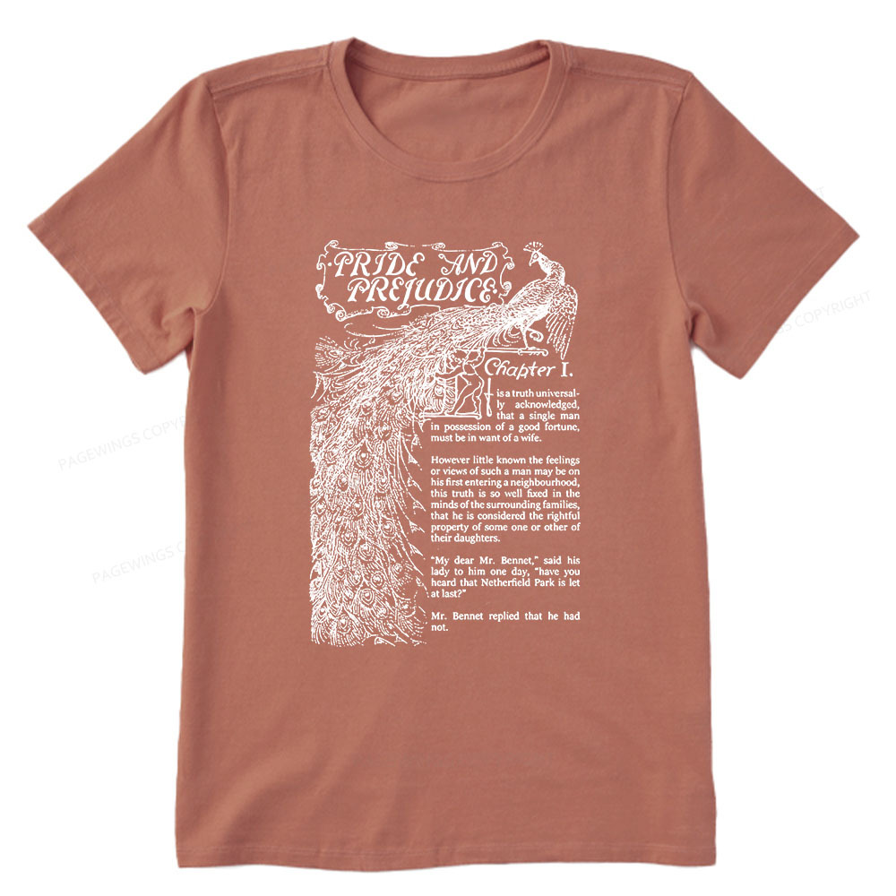 Pagewings Pride and Prejudice Unisex Classic T-shirt