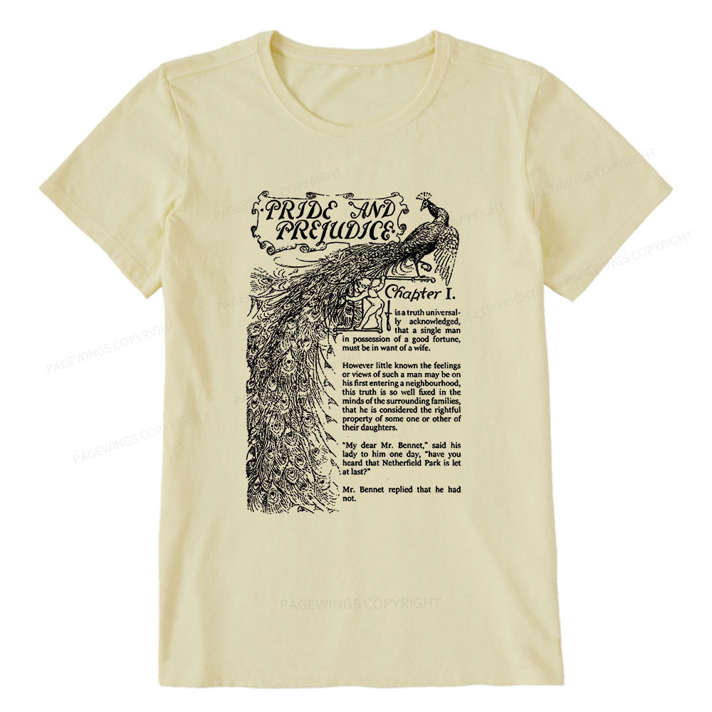 Pagewings Pride and Prejudice Unisex Classic T-shirt