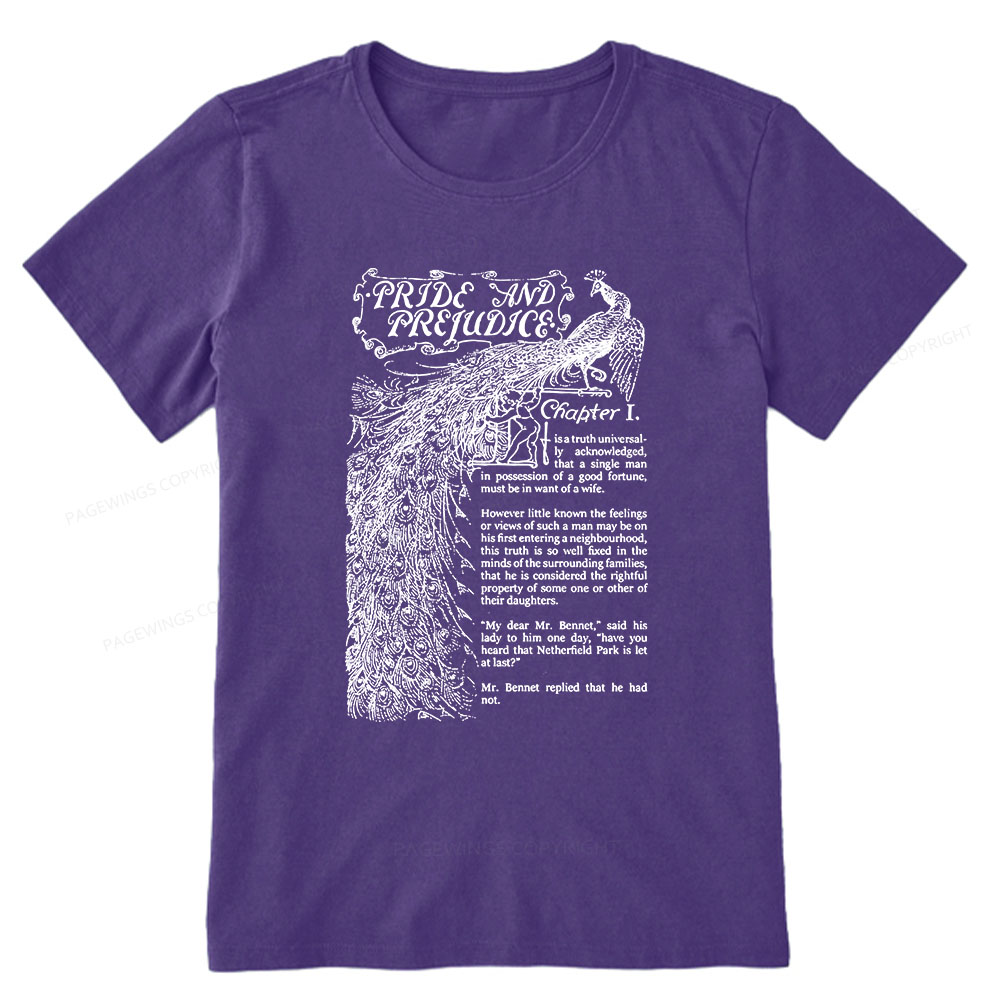 Pagewings Pride and Prejudice Unisex Classic T-shirt