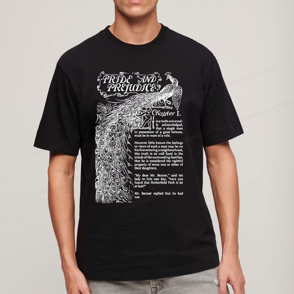 Pagewings Pride and Prejudice Unisex Classic T-shirt