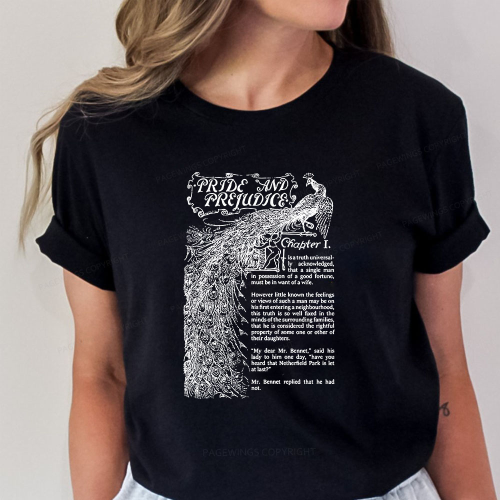 Pagewings Pride and Prejudice Unisex Classic T-shirt