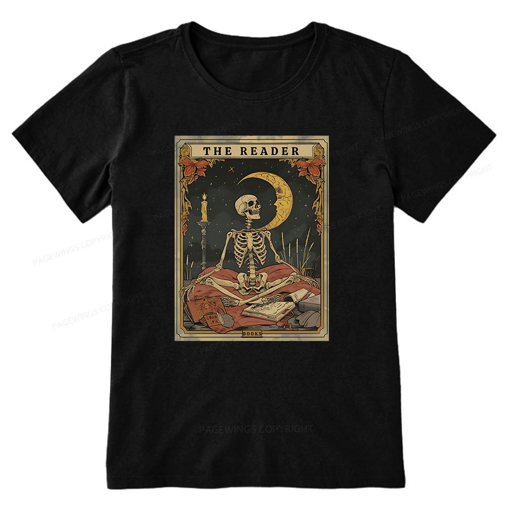 Pagewings The Reader Tarot Card Unisex Classic T-shirt