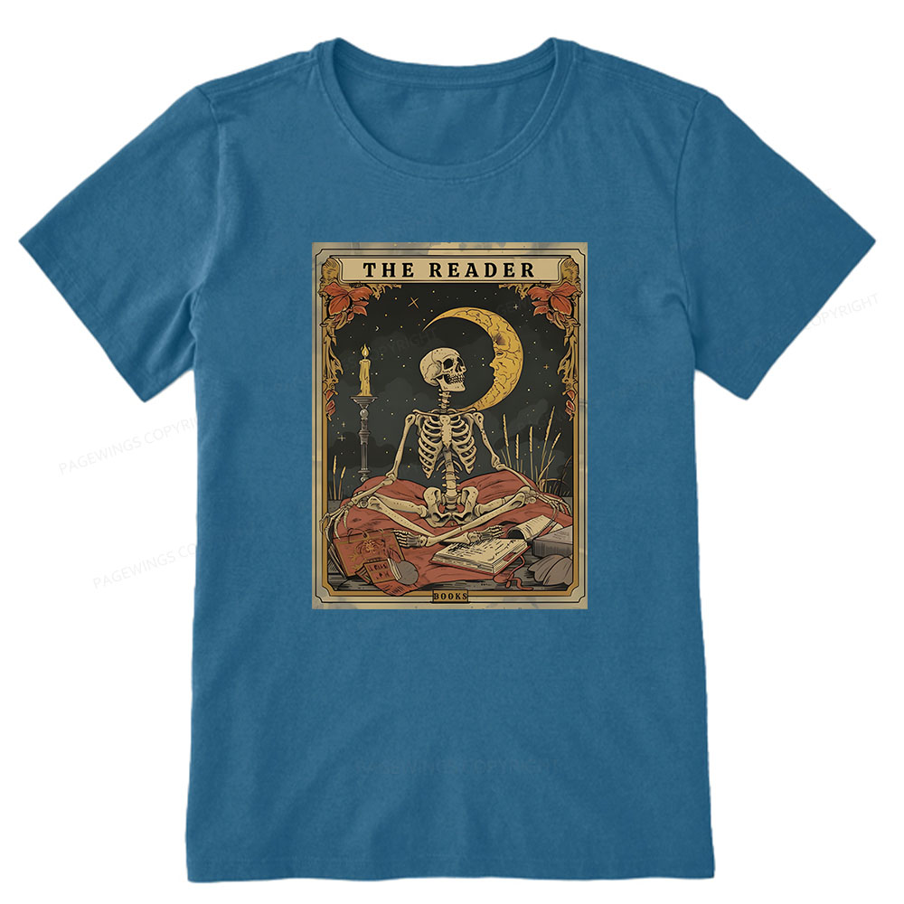 Pagewings The Reader Tarot Card Unisex Classic T-shirt
