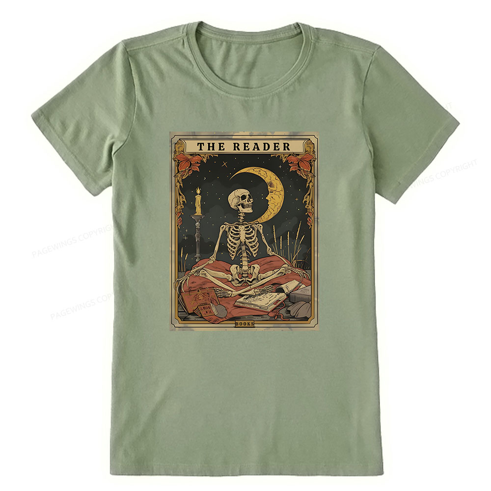 Pagewings The Reader Tarot Card Unisex Classic T-shirt