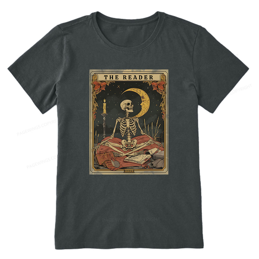 Pagewings The Reader Tarot Card Unisex Classic T-shirt