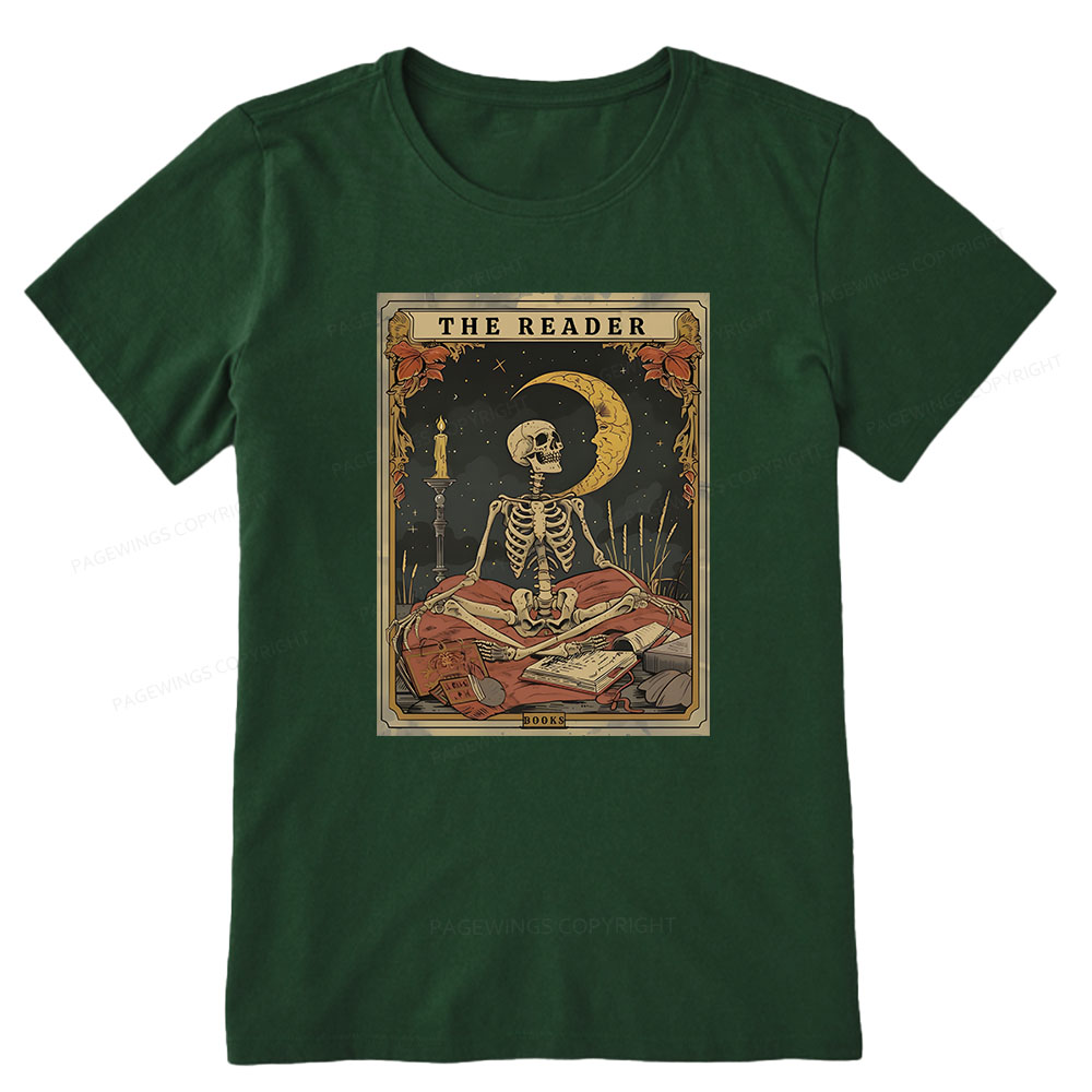 Pagewings The Reader Tarot Card Unisex Classic T-shirt