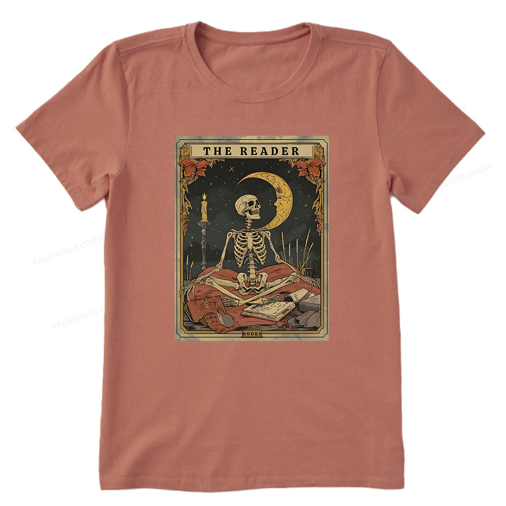 Pagewings The Reader Tarot Card Unisex Classic T-shirt