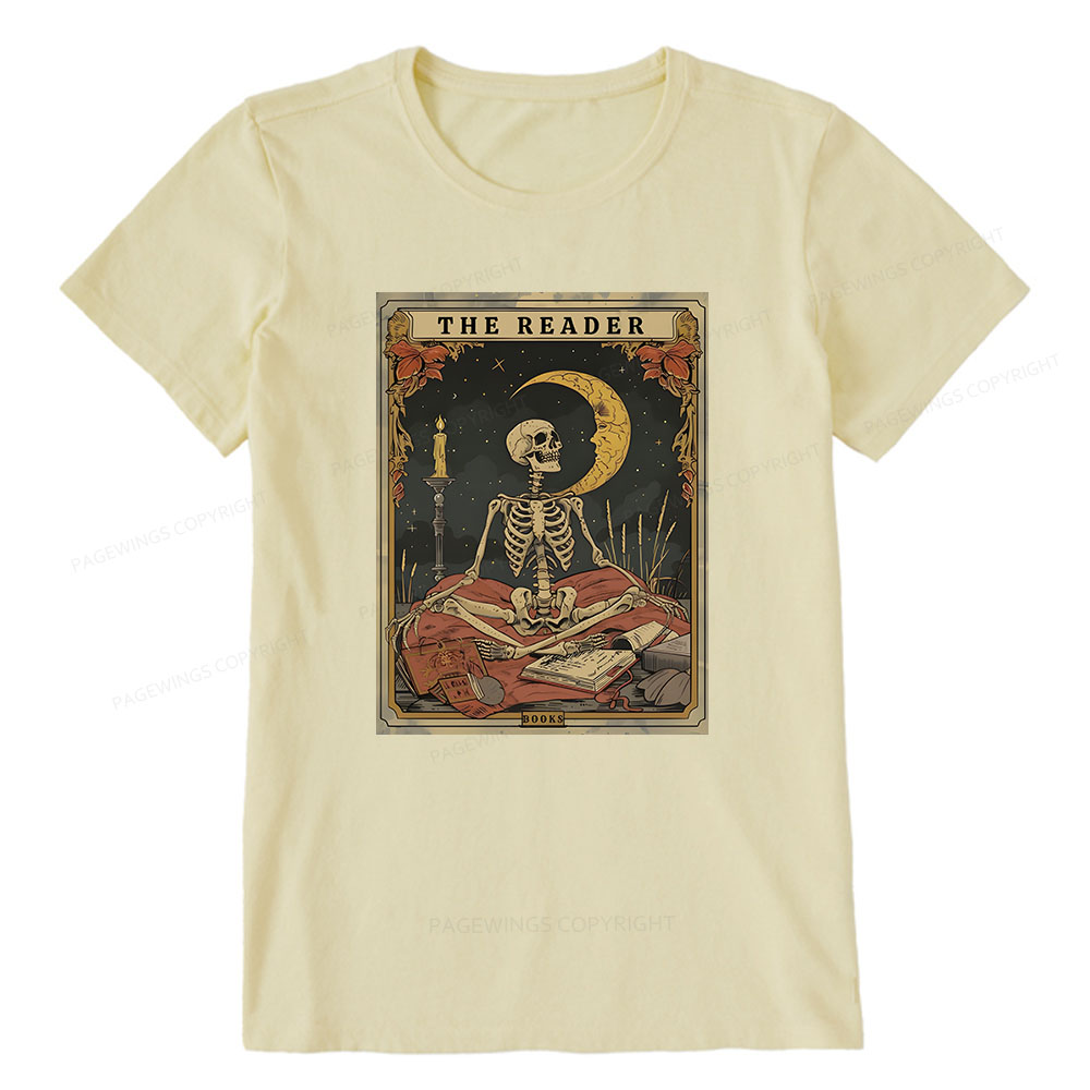 Pagewings The Reader Tarot Card Unisex Classic T-shirt