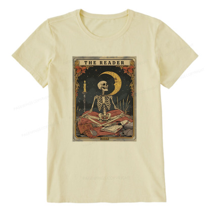 Pagewings The Reader Tarot Card Unisex Classic T-shirt