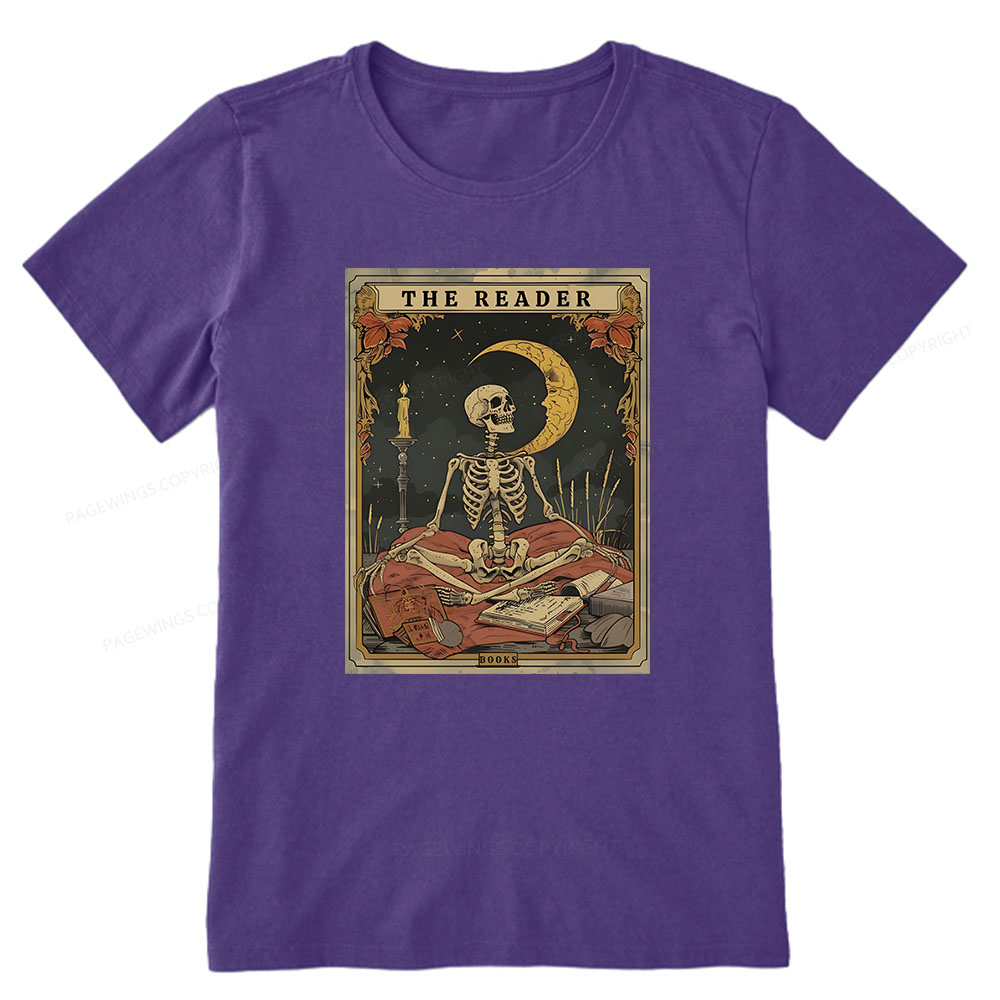 Pagewings The Reader Tarot Card Unisex Classic T-shirt