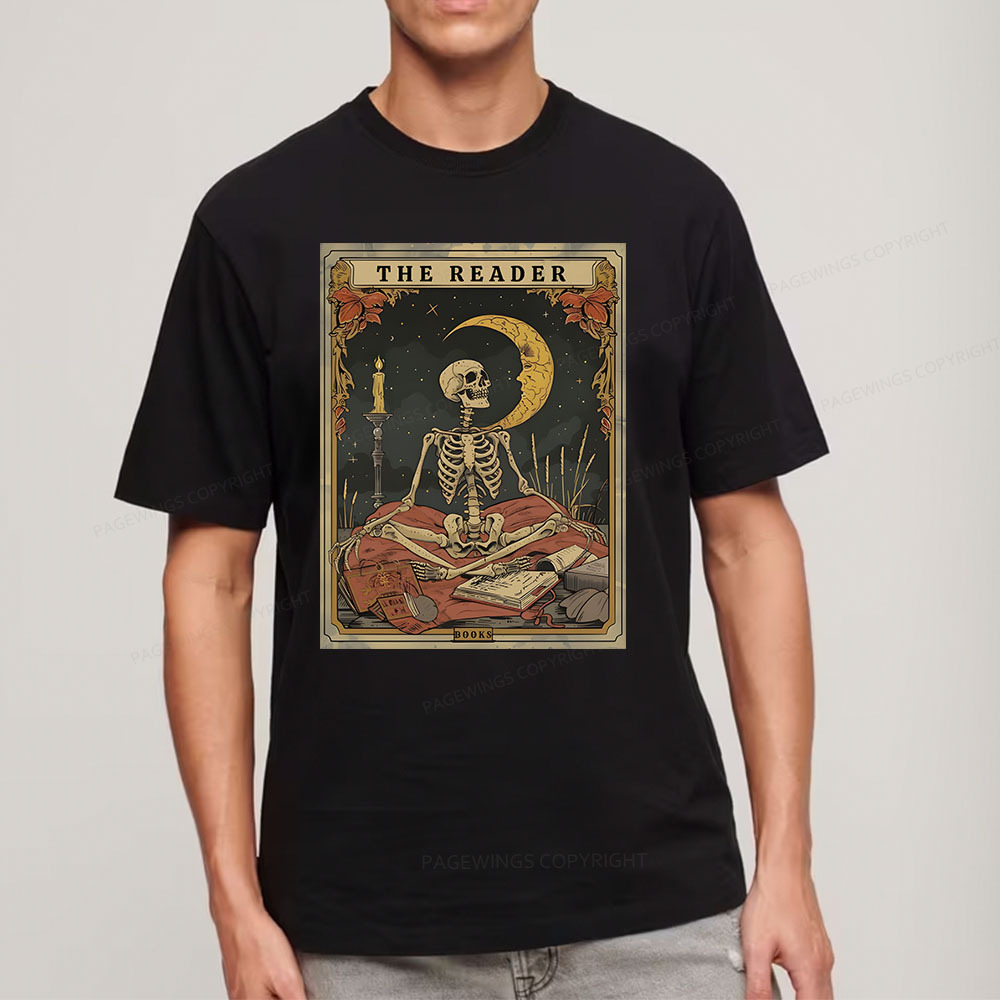 Pagewings The Reader Tarot Card Unisex Classic T-shirt
