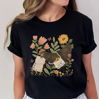 Pagewings Chicken Reading a Book Unisex Classic T-shirt