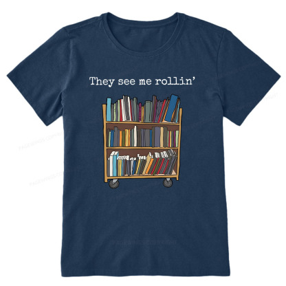 Pagewings Funny Library Sweater, Literary Gift, Bookish Unisex Classic T-shirt