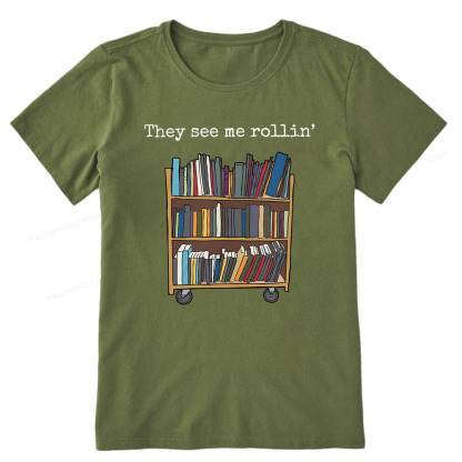 Pagewings Funny Library Sweater, Literary Gift, Bookish Unisex Classic T-shirt
