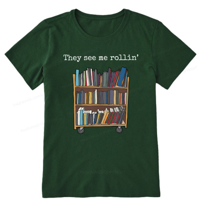 Pagewings Funny Library Sweater, Literary Gift, Bookish Unisex Classic T-shirt