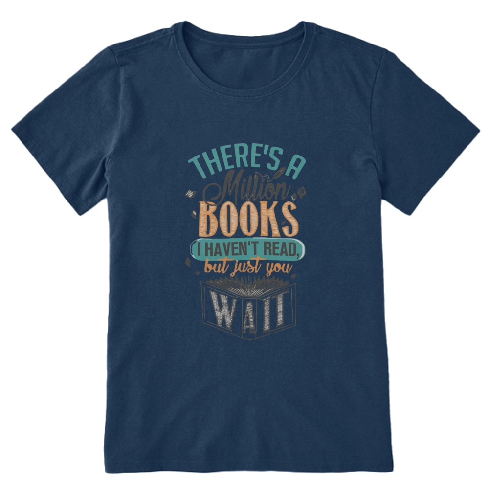 Pagewings There's A Million Books I Haven't Read Unisex Classic T-shirt