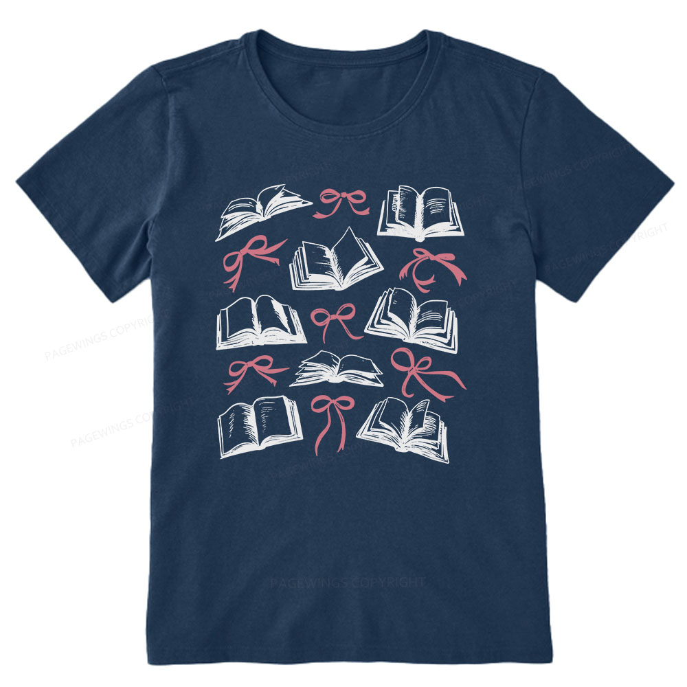 Pagewings Books And Rbbons Unisex Classic T-shirt