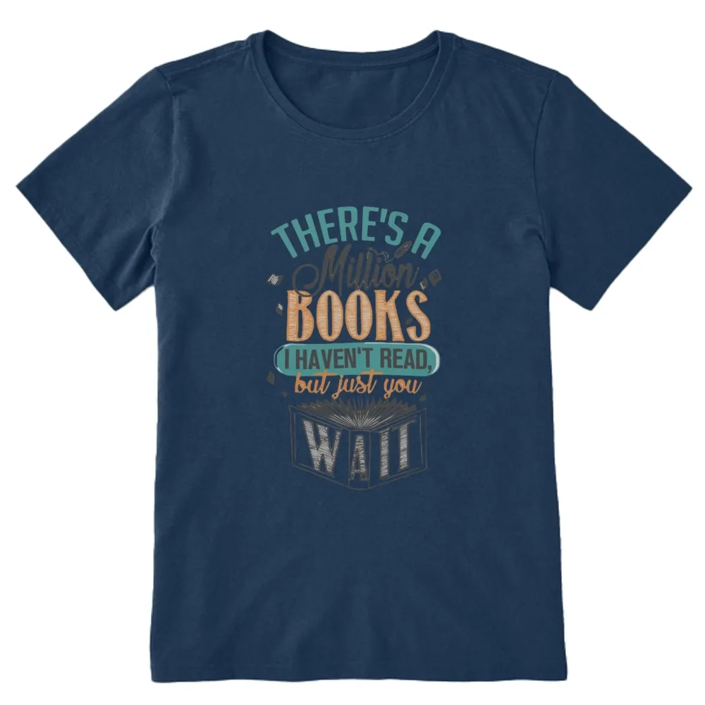 Pagewings There's A Million Books I Haven't Read Unisex Classic T-shirt