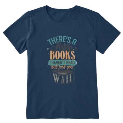 Pagewings There's A Million Books I Haven't Read Unisex Classic T-shirt