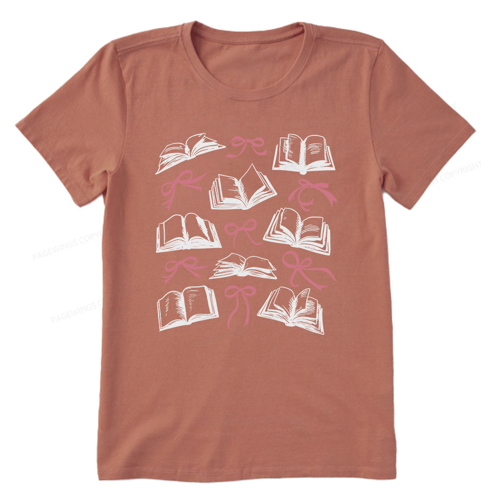 Pagewings Books And Rbbons Unisex Classic T-shirt