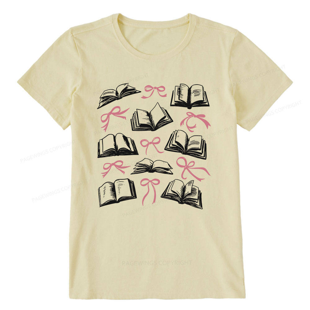 Pagewings Books And Rbbons Unisex Classic T-shirt