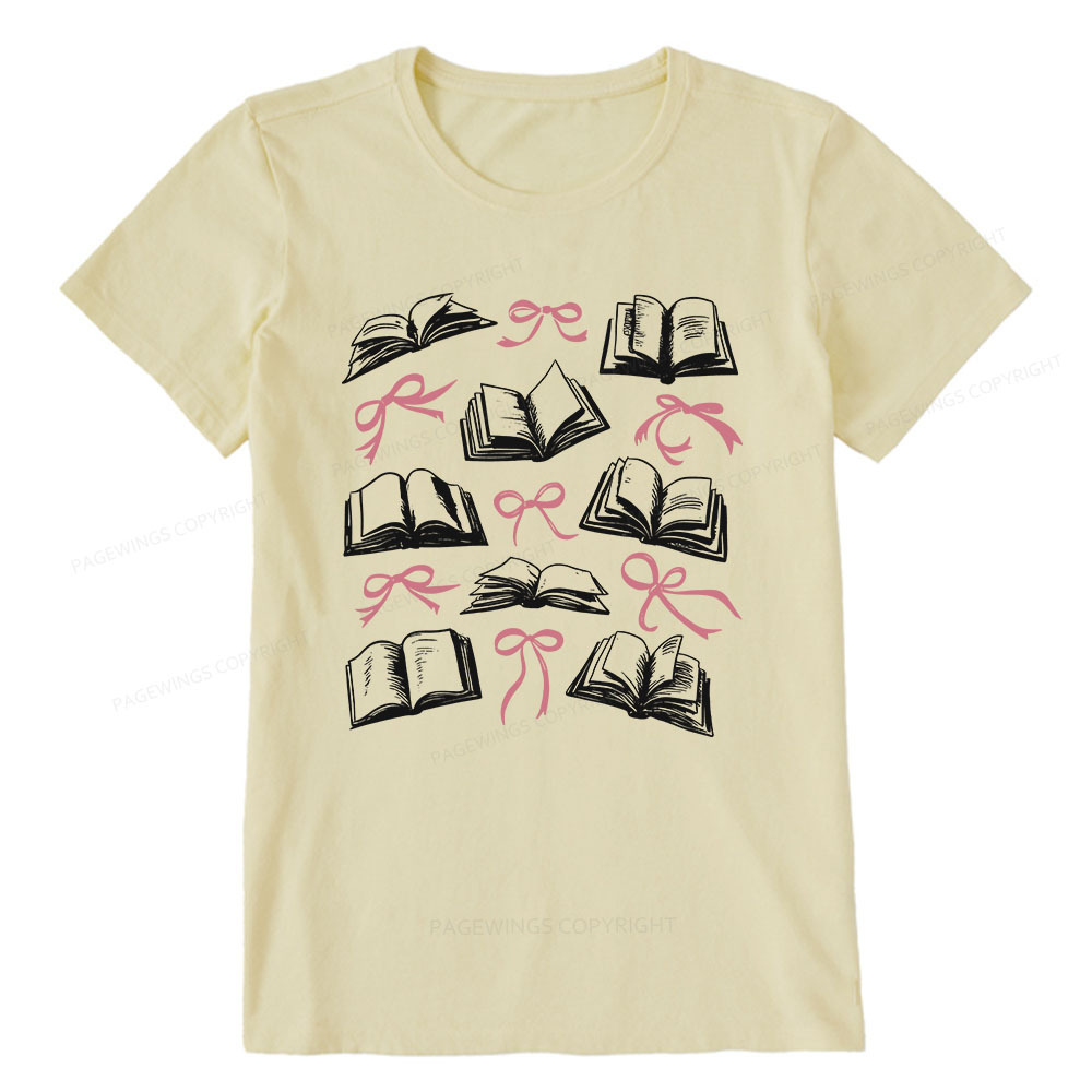 Pagewings Books And Rbbons Unisex Classic T-shirt