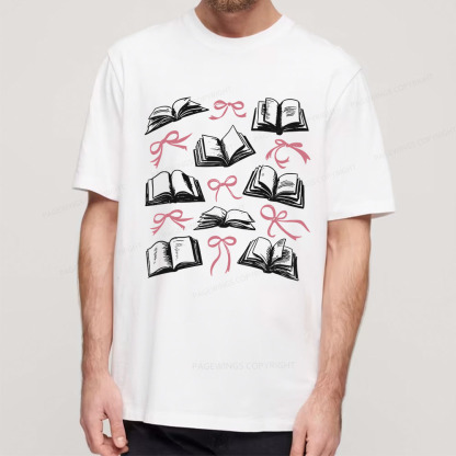 Pagewings Books And Rbbons Unisex Classic T-shirt