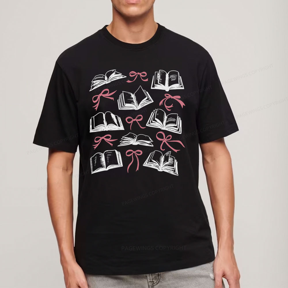 Pagewings Books And Rbbons Unisex Classic T-shirt