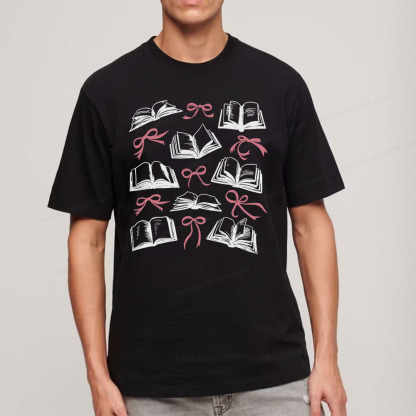Pagewings Books And Rbbons Unisex Classic T-shirt