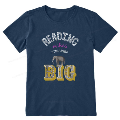 Pagewings Read Makes Your World Big Unisex Classic T-shirt