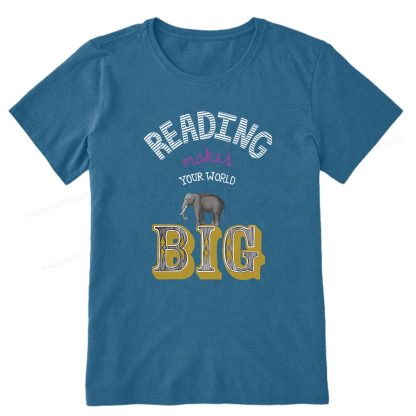 Pagewings Read Makes Your World Big Unisex Classic T-shirt