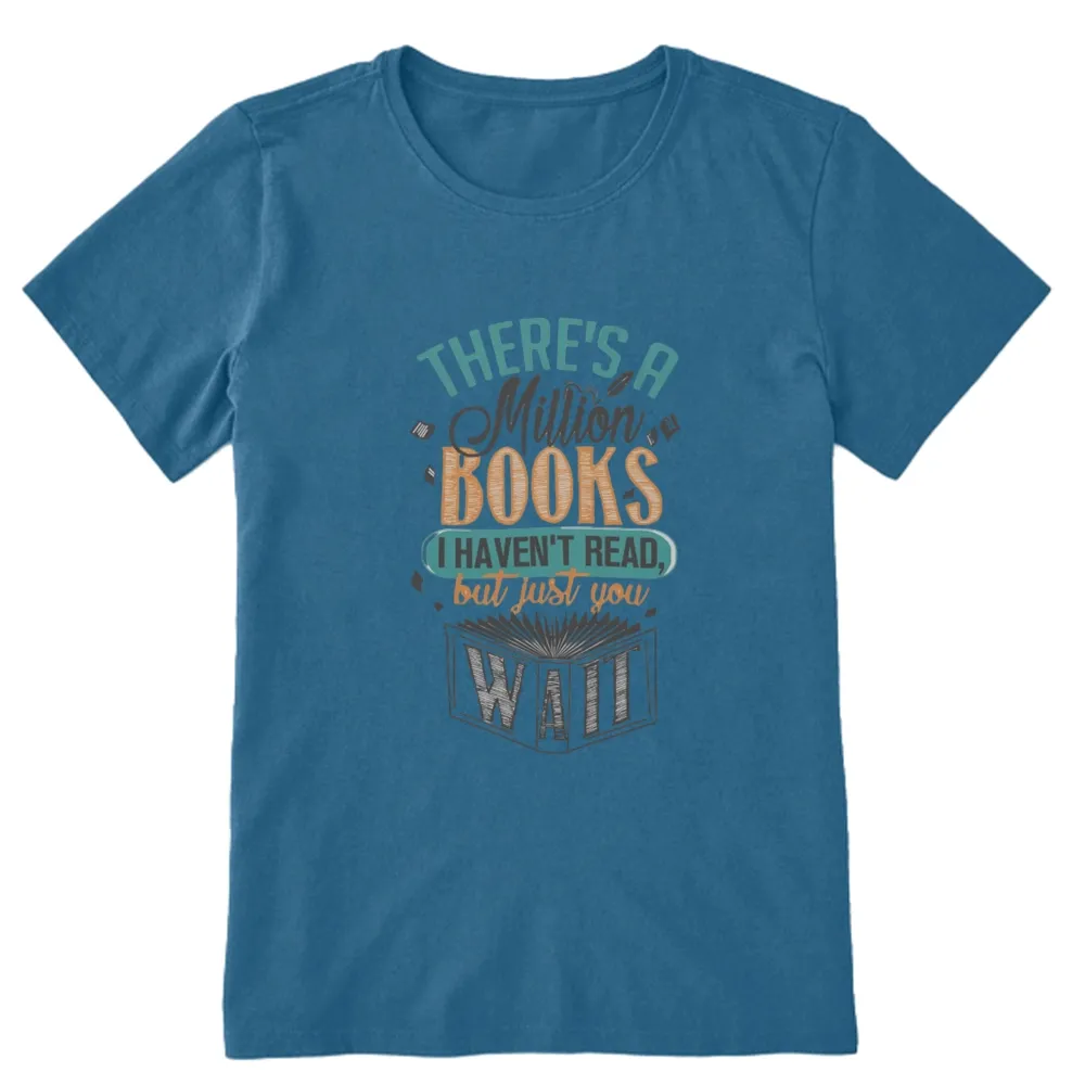 Pagewings There's A Million Books I Haven't Read Unisex Classic T-shirt
