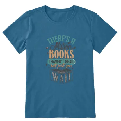 Pagewings There's A Million Books I Haven't Read Unisex Classic T-shirt