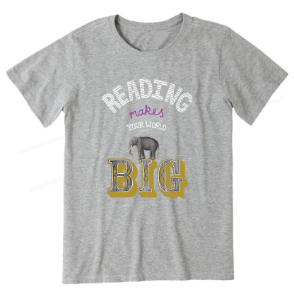 Pagewings Read Makes Your World Big Unisex Classic T-shirt