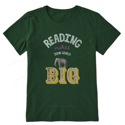 Pagewings Read Makes Your World Big Unisex Classic T-shirt