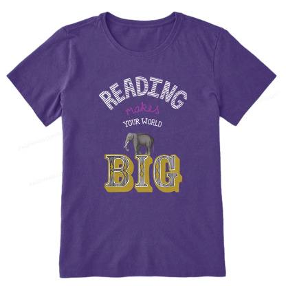 Pagewings Read Makes Your World Big Unisex Classic T-shirt
