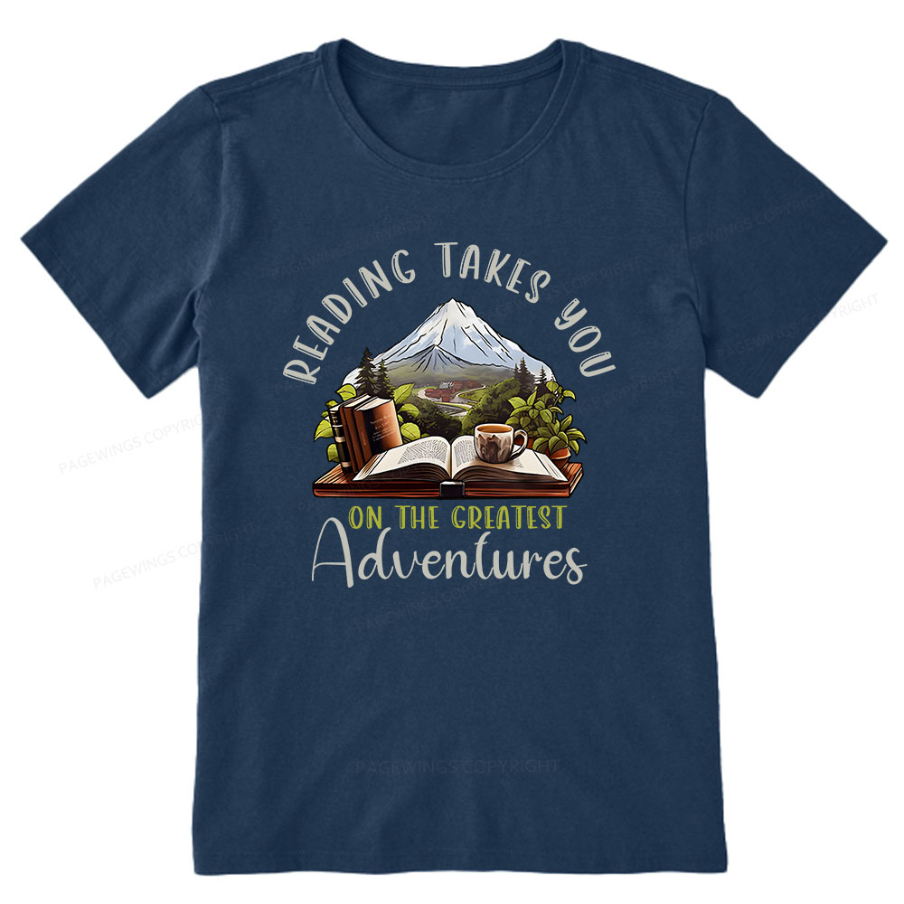 Pagewings Reading Adventures Unisex Classic T-shirt