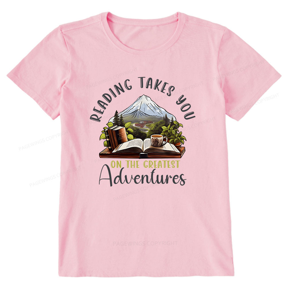 Pagewings Reading Adventures Unisex Classic T-shirt