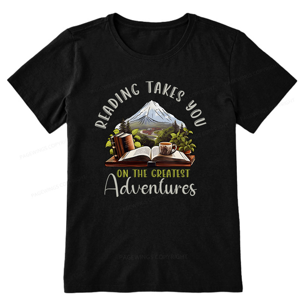 Pagewings Reading Adventures Unisex Classic T-shirt